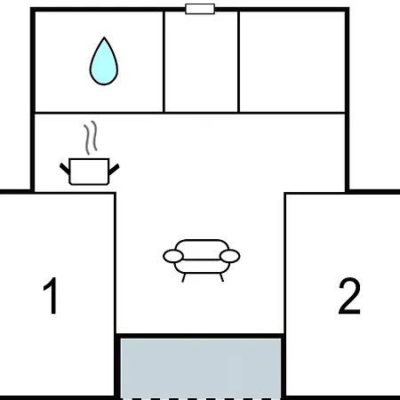 Апартаменты Treibholz Koje Ольпениц